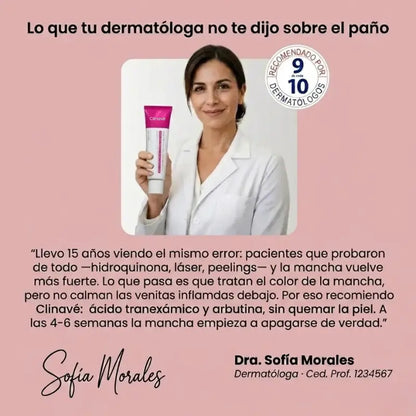 Elimina tus Manchas y tu Paño en 21 Días para Siempre con Clinavé | 1+1 SOLO HOY